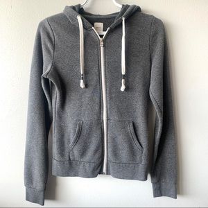Grey xs ardene, zip up sweater